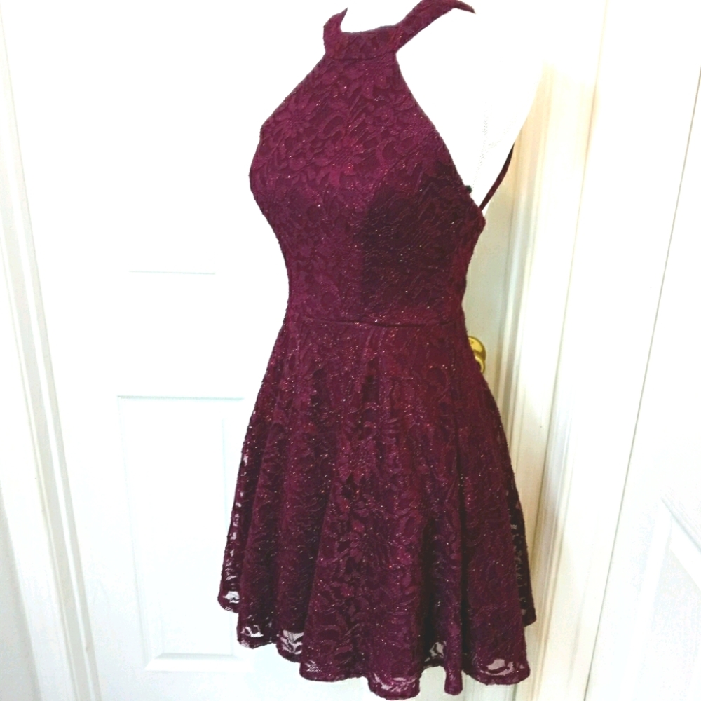 B Smart Formal Halter Dress